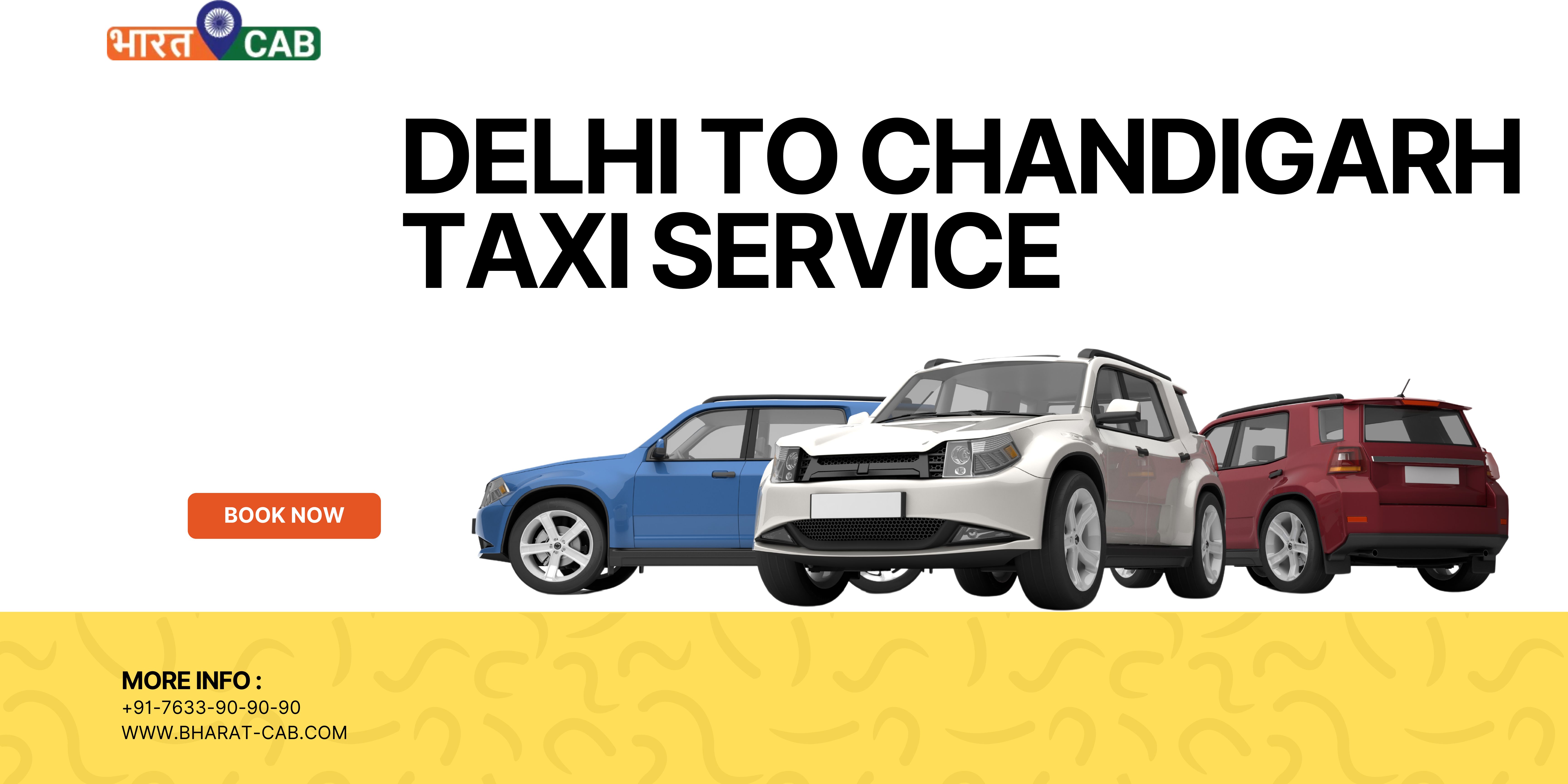 Affordable and Reliable Delhi to Chandigarh Taxi Service – Book Now!